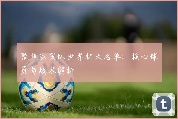 聚焦法国队世界杯大名单：核心球员与战术解析